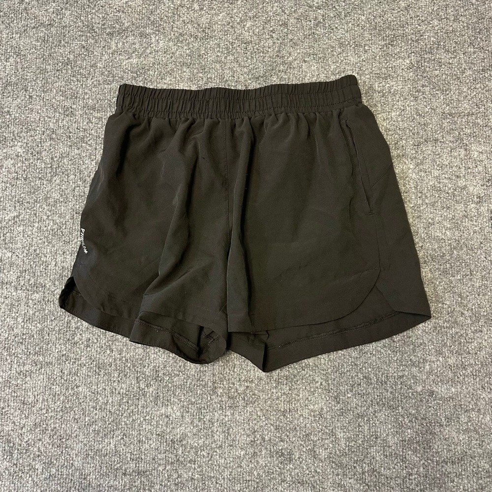 Lululemon Athletic Shorts Womens Size 6 Black Running Elastic Waist Pockets
